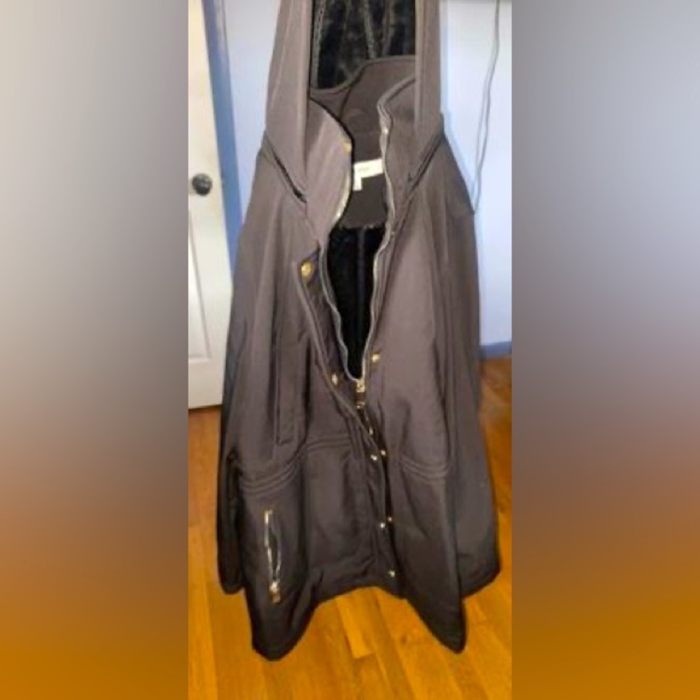 Black Nine West Coat - Picture 1 of 3